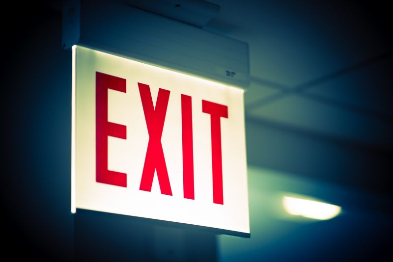 Fire Exit Sign Installation in Alpharetta, GA
