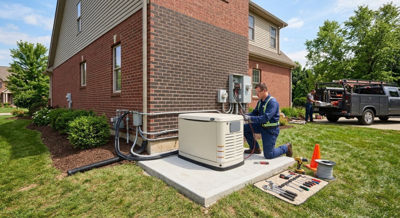 Gas Generator Installation in Alpharetta, GA