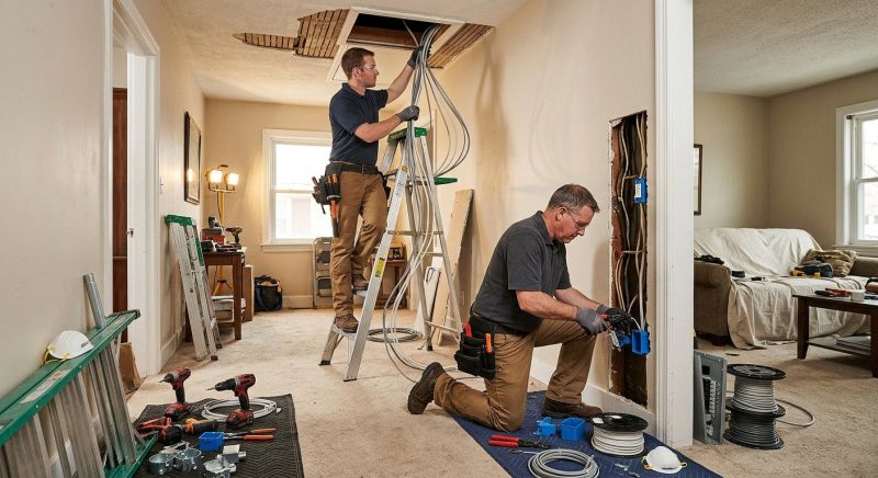 New Construction Wiring in Denver County, CO