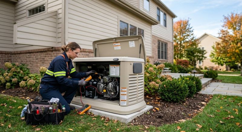 Residential Generator Service in Conroe, TX